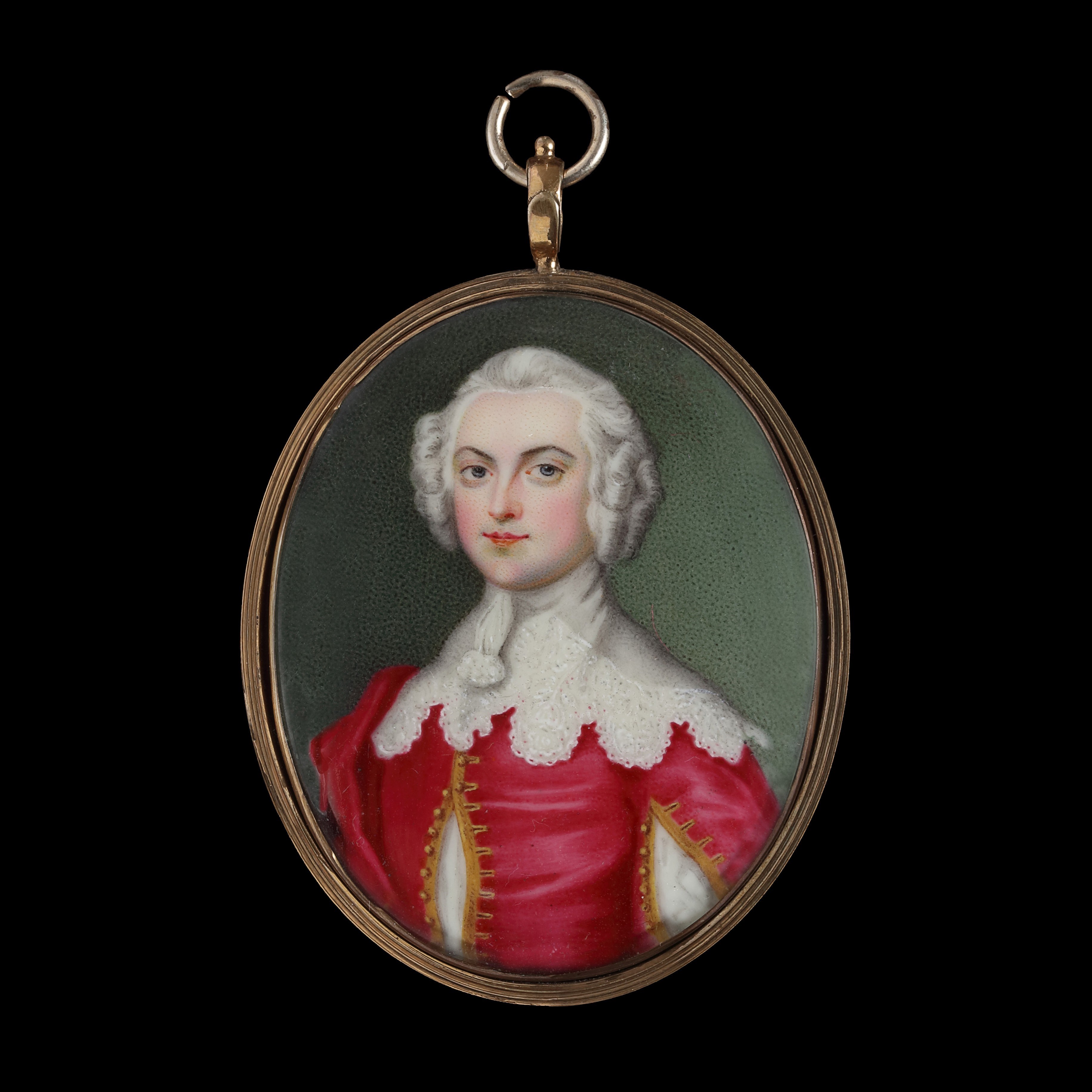 Portrait of a Gentleman, wearing red doublet with ‘vandyke’ collar